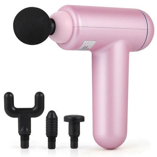 Handheld Massage Gun Deep Tissue Muscle Neck Back Massager for Muscle Therapy Pain Relief with 4 Massage Heads - Toytexx Handheld Massage Gun Deep Tissue Muscle Neck Back Massager for Muscle Therapy Pain Relief with 4 Massage Heads - Toytexx